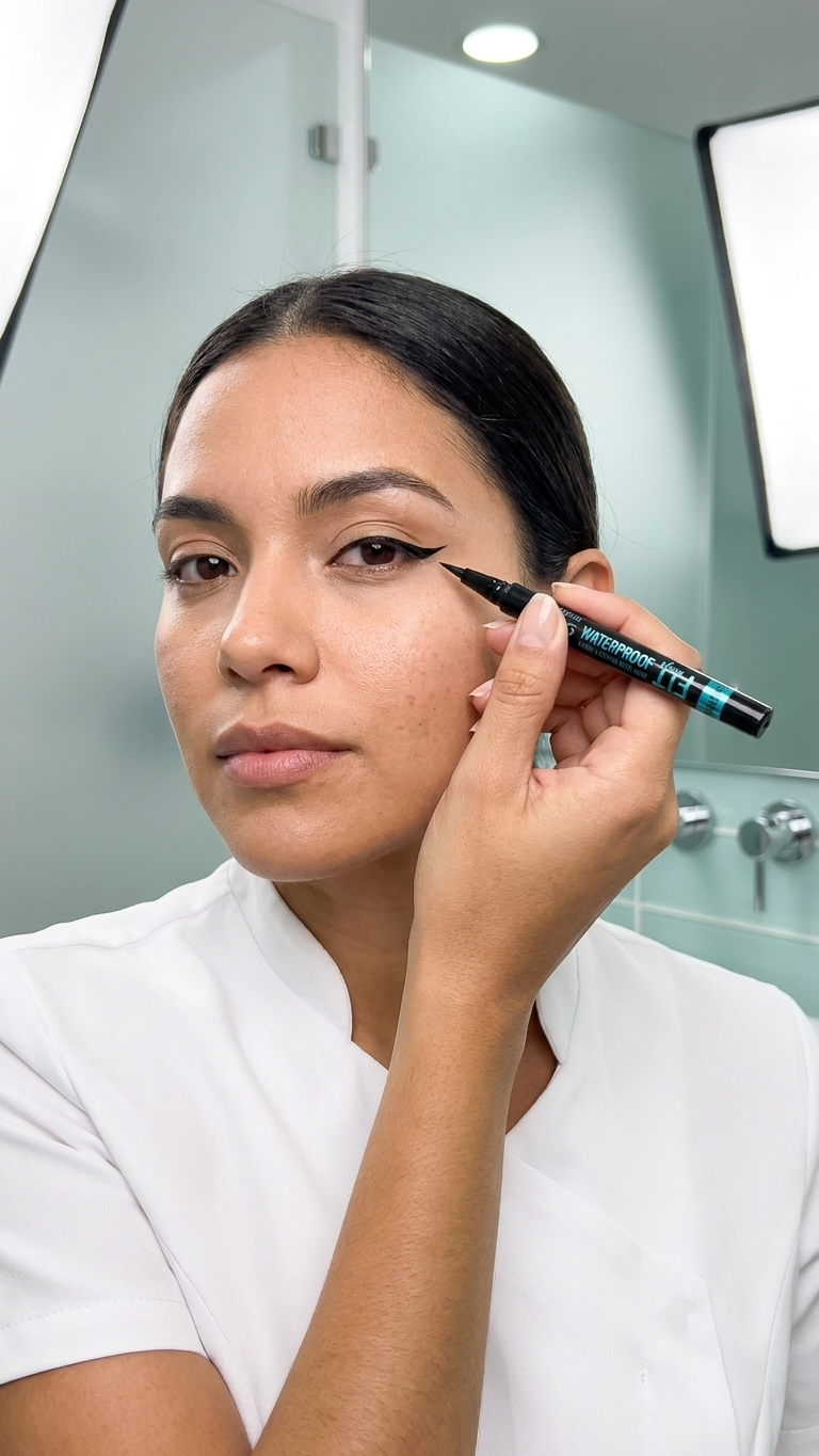Delineador Líquido Fit Me Waterproof