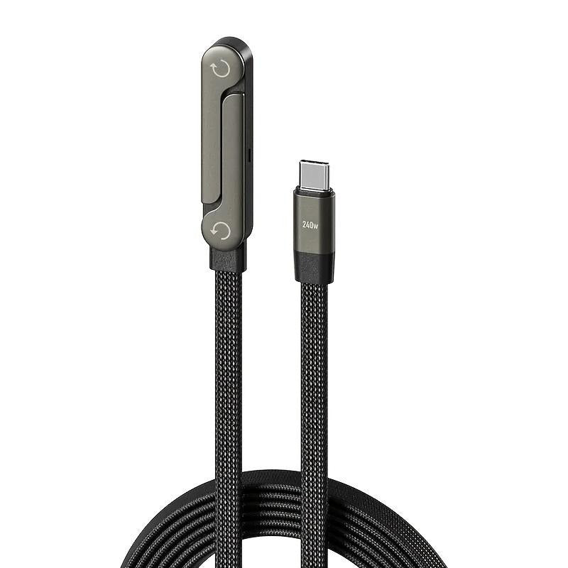 Cable de Carga Rápida Tipo-C Max 240W